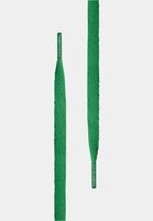 TubeLaces White Flat shoelaces kelly