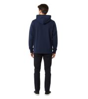 Wood Wood Ian Crest Men's Hoodie - Modern Hoodie with Crest Logo - Navy Blue