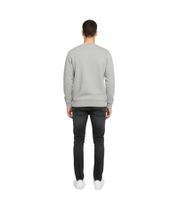 Wood Wood Tye Typo Men's Sweatshirt: Modern Logo Design, Comfortable Fit & Streetwear Look, Gray