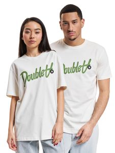 WOOD WOOD Ace T-Shirt with lettering and patch, cream white WOOD WOOD Ace T-Shirt with lettering and patch, cream white