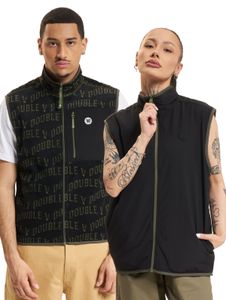 WOOD WOOD Dax Ivy fleece vest black ivy aop WOOD WOOD Dax Ivy fleece vest black ivy aop
