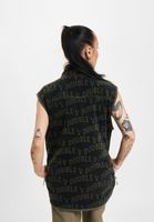 Chaleco polar WOOD WOOD Dax Ivy color negro hiedra aop