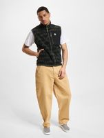 Chaleco polar WOOD WOOD Dax Ivy color negro hiedra aop