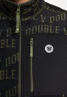 Chaleco polar WOOD WOOD Dax Ivy color negro hiedra aop