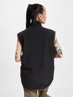 Chaleco polar WOOD WOOD Dax Ivy color negro hiedra aop