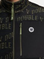 Chaleco polar WOOD WOOD Dax Ivy color negro hiedra aop