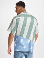 Camisa con estampado grande WOOD WOOD Noa USAA blanca