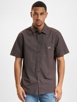 WOOD WOOD Era USAA Short Sleeve Shirt Iron