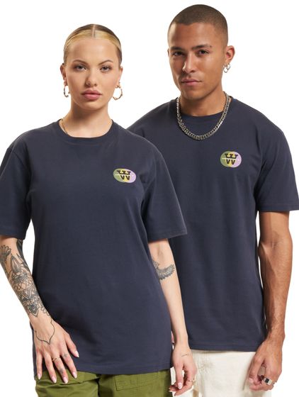 WOOD WOOD Ace Eclipse T-Shirt marineblau