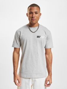 WOOD WOOD Ace Dealership T-Shirt gray mottled WOOD WOOD Ace Dealership T-Shirt gray mottled