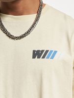 WOOD WOOD Ace Dealership T-Shirt Oyster