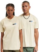 WOOD WOOD Ace Dealership T-Shirt Oyster