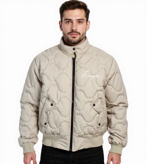 ROUGH. Desert Stepp-Übergangsjacke Frühlings-Jacke Herbst-Jacke Beige 10451951820