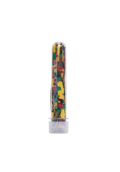 Tubelaces White Flat 1 Pack Schnürsenkel Rasta Camo