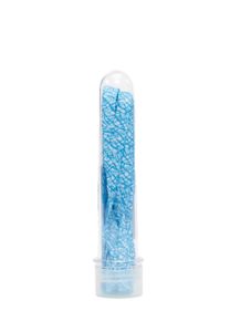 TubeLaces White Flat shoelaces blue/white
