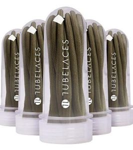 TubeLaces Rope Solid Schnürsenkel oliv