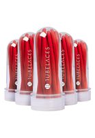 TubeLaces Rope Solid Schnürsenkel rot