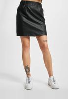 Gonna corta in PU NA-KD nera