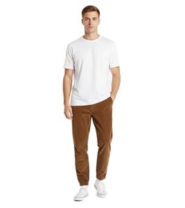 Stüssy Herren Corduroy Relaxed Sweat Jogger Komfortable Cordhose im modernen Loose Fit für Streetwear-Looks Braun