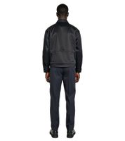 Veste de mi-saison Soulland Windom pour homme, noire, au design épuré et fermeture éclair