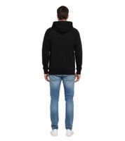 Felpa con cappuccio Soulland Marker Logo da uomo: elegante felpa con cappuccio con dettaglio logo e vestibilità comoda, nera