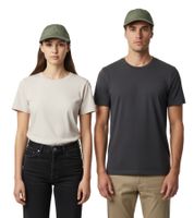 Gorra Soulland Ide Flexfitted: Diseño minimalista con logo estampado y cierre de velcro ajustable, Verde