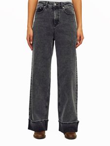 JJXX Tokyo Wide Fold High Waist Jeans gray denim