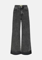 Jean taille haute JJXX Tokyo Wide Fold en denim gris