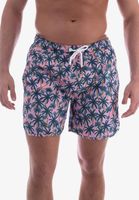 DEDICATED Dedicated Badeshorts Beach Palms Pink