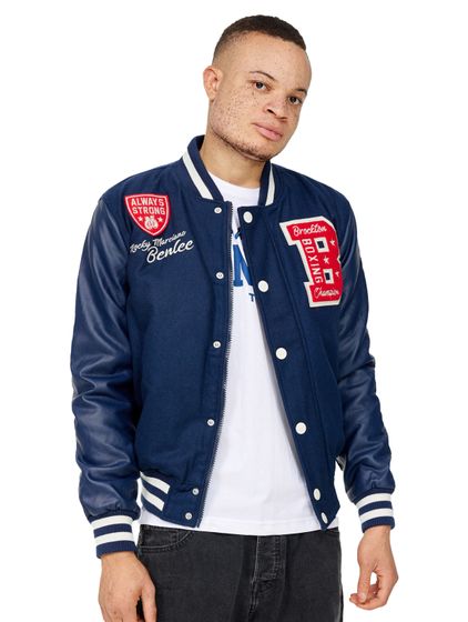 Chaquetas BENLEE Rocky Marciano Newark College azul marino