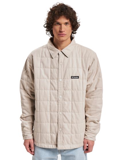 Camisa acolchada Columbia Landroamer color piedra oscura