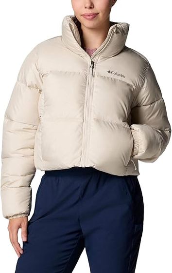 Columbia Puffect II Cropped Pufferjacken dunkler Stein
