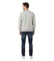 Neighborhood Classic-S C Sweatshirt für Herren mit Rundhals Schlichter Basic-Pullover im modernen Streetwear-Stil Grau