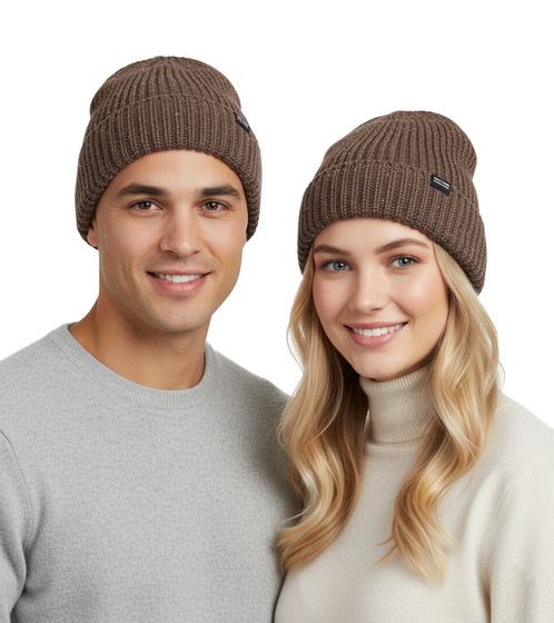 ONLY & SONS Emile Nap Unisex Strickmütze Blumenerde