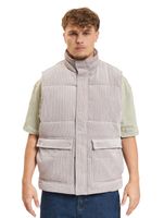 ONLY & SONS Cash Courduroy Pufferjacken aschgrau