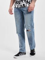 ONLY & SONS Edge Destroy loose-fitting jeans in light blue