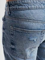 ONLY & SONS Edge Destroy loose-fitting jeans in light blue