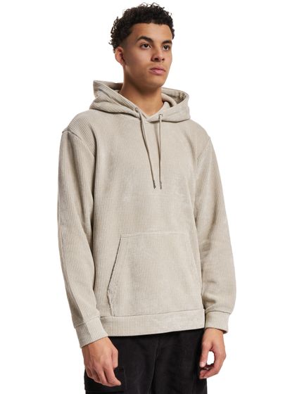 ONLY & SONS Eden Regular Courdoroy Hoodies mit silbernem Futter