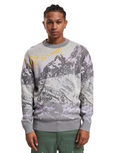 ONLY & SONS Maxin 12 Sweat-shirt ras du cou décontracté Gris moyen chiné