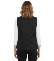 ONLY & SONS Art Quilt Liner Damen Weste Outdoor mit seitlichen Eingriffstaschen Torf