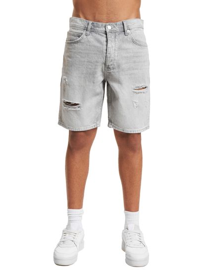 Only & Sons Edge Dest 9639 Destroyed Denim Shorts hellgrauer Denim