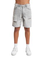 ONLY & SONS Edge Dest 9639 Destroyed Denim Shorts hellgrauer Denim