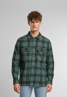 ONLY & SONS Oliver Twill Overdye Hemden darkest spruce black