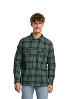 ONLY & SONS Oliver Twill Overdye Hemden darkest spruce black