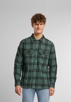 ONLY & SONS Oliver Twill Overdye Hemden darkest spruce black