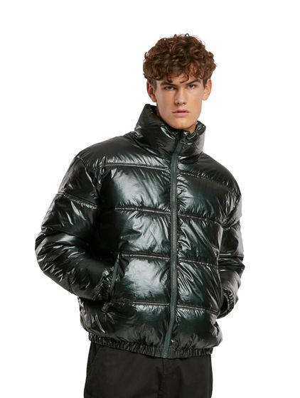 Piumini ONLY & SONS Prim Lf Shine verde scuro