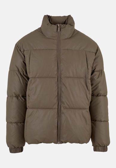 ONLY & SONS Gage Pufferjacken in Gummioptik karibu