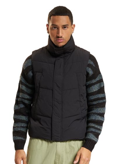 ONLY & SONS Scott Puffer Westen schwarz