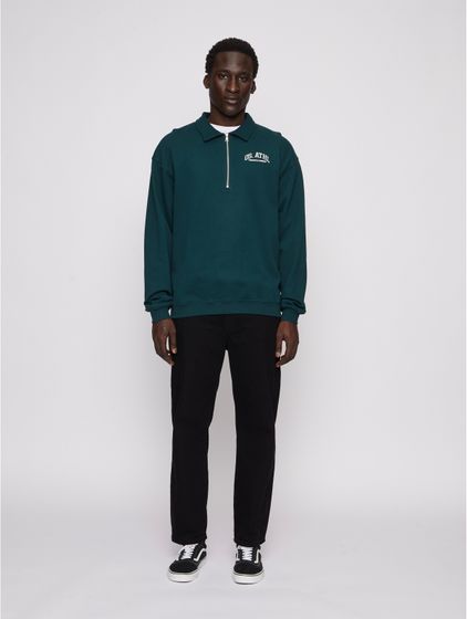 ONLY & SONS Blais Athl rugby sweatshirt in ponderosa pine