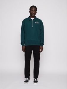 ONLY & SONS Blais Athl rugby sweatshirt in ponderosa pine